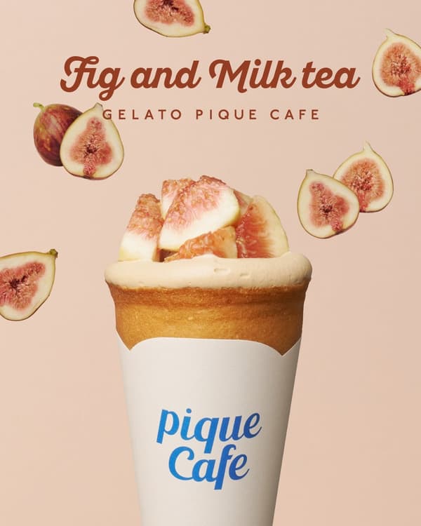 Fig and Milk Tea Crepe
