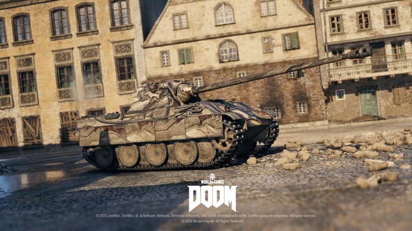 DOOM-inspired tank customization