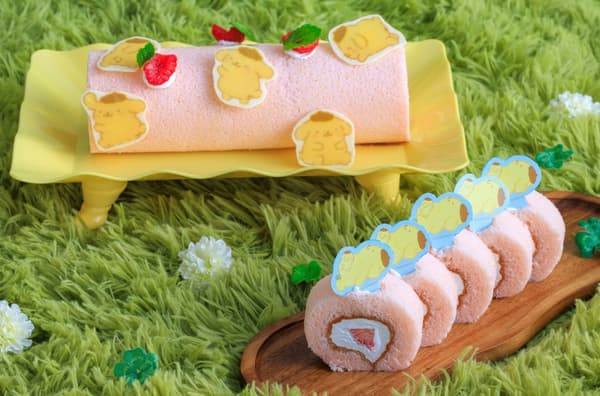 Esponjoso rollo de fresa de Pompompurin