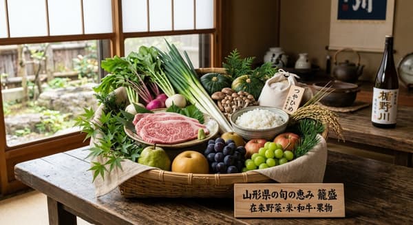 Prefectura de Yamagata, un tesoro de ingredientes (imagen solo para fines ilustrativos)