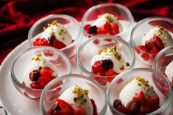 Fresh shortcake espuma