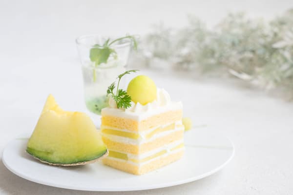 哈密瓜草莓蛋糕