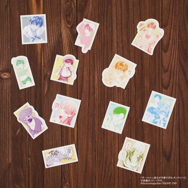 Prize D: Die-Cut Sticker Set