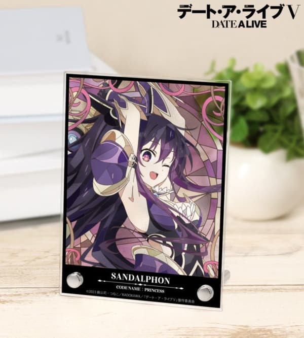 Tohka Yatogami Aure Glass A6 Acrylic Panel