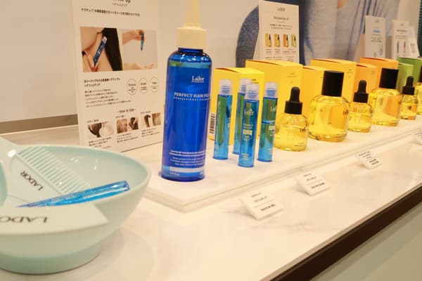 LADOR Hair Fill Up treatment showcased at the event
