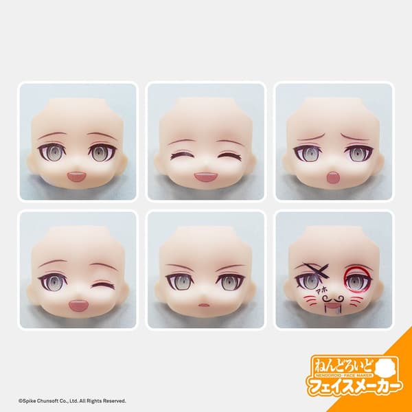 粘土人 Servant [Basic] 的6款联动限定表情零件