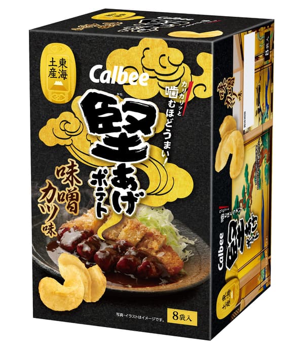 Calbee Kataage Potato Miso Katsu Flavor product image