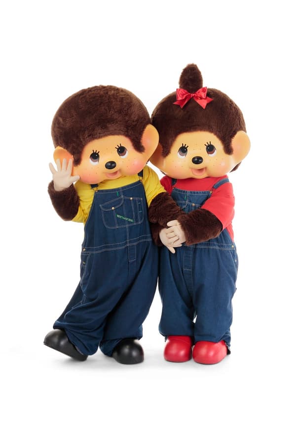 Monchhichi-kun and Monchhichi-chan