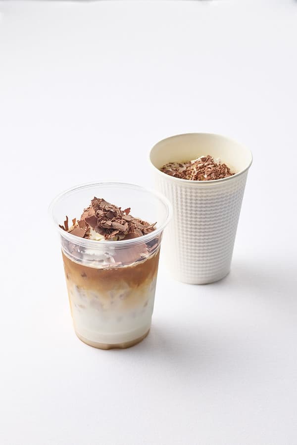 Moca de doble sabor en Café Coquille