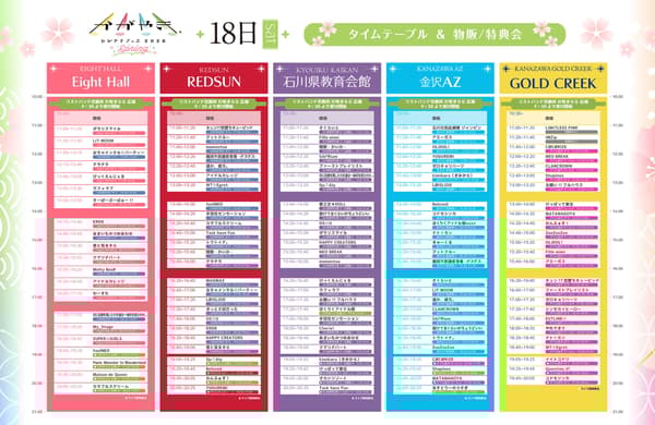 4月18日時間表（第一部分）