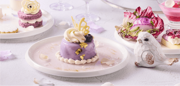 Violet Rose Rare Cheesecake ~Butterfly at Rest~