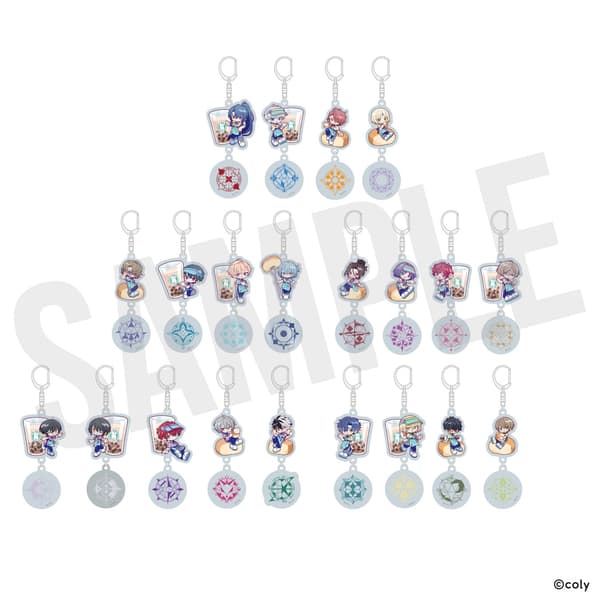 Trading Wobbling Acrylic Keychains