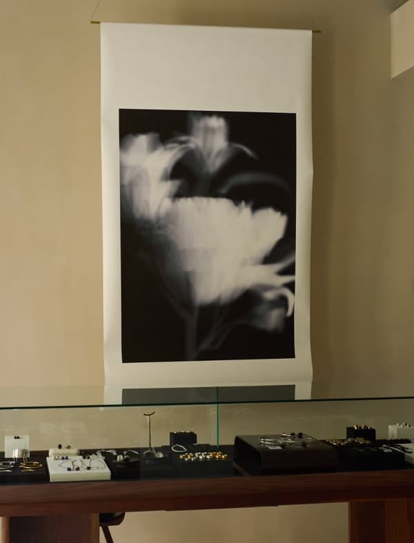 Obra de Elise Gettliffe en la exposición