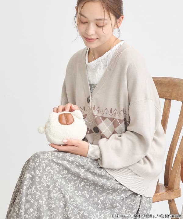 《夏目友人帐》羊羔绒收纳包