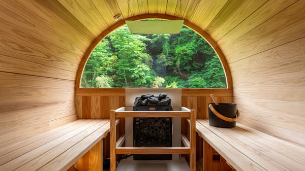 Sauna interior