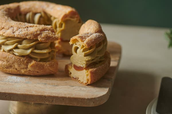 Paris-Brest Pistachio Apricot