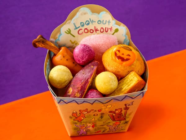 Halloween sundae and Special Lost Kids Snack Box