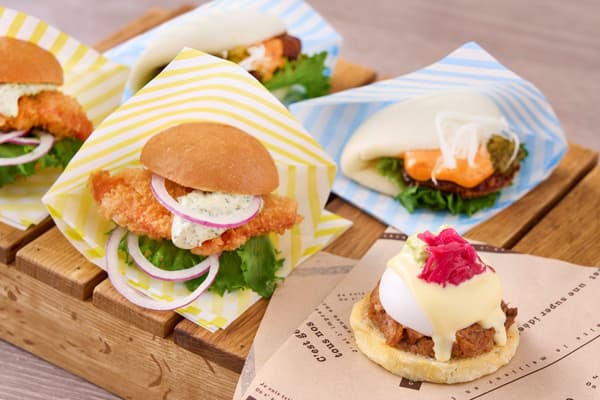 Menu sarapan tiga burger baru yang khas
