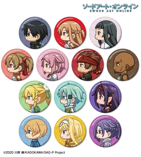 刀剑神域 交易 Chibi-toko 闪光徽章