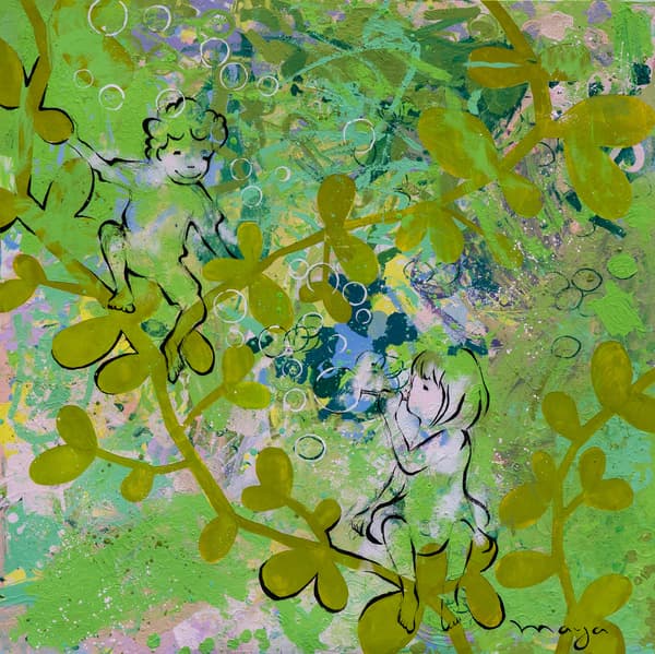 艺术家完成的合作作品