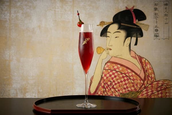 Red cocktail 