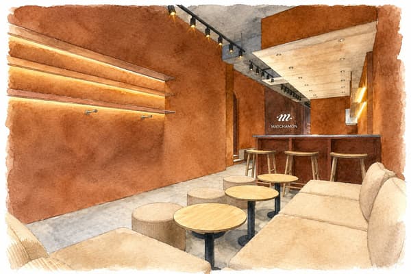 MATCHAMON 下北澤新店室內設計圖