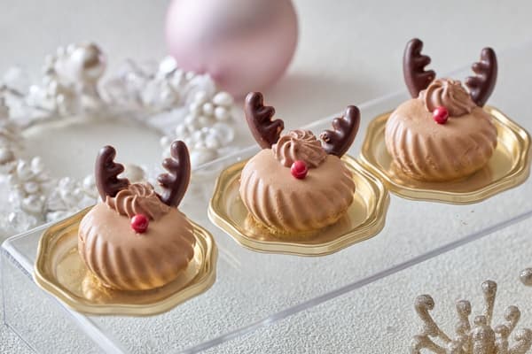 Reindeer chocolate orange mousse (image)