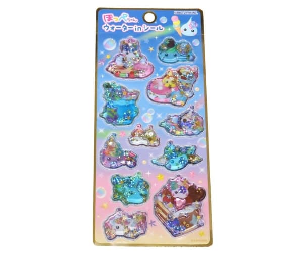 Hoppe-chan water-in sticker