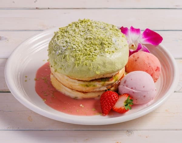 Mauna 抹茶草莓松饼