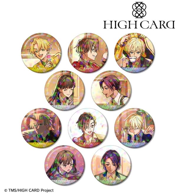 Lencana Kaleng Hologram Ilustrasi Ending HIGH CARD (Trading)
