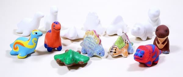 The Exciting Dinosaur Painting (ceramic) experience