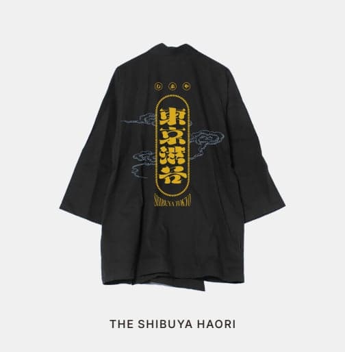 THE SHIBUYA HAORI (黑色)