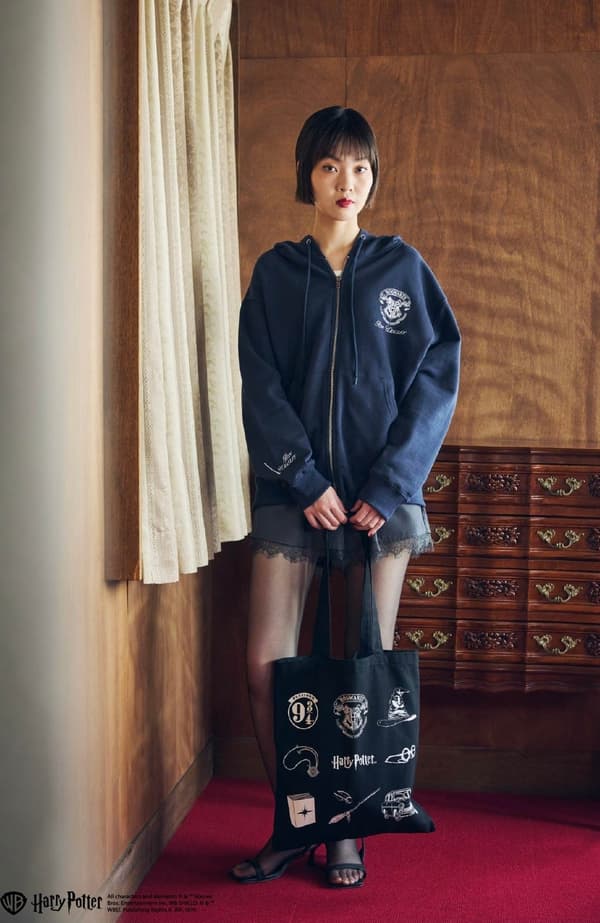 Sudadera con capucha y cremallera con motivo de Harry Potter de ALAND