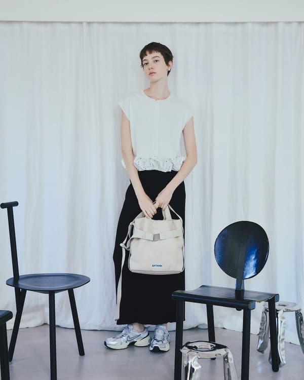 OUTDOOR PRODUCTS x VIS Suede Collection look