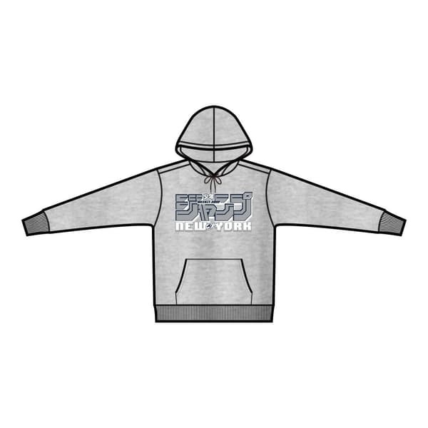 WSJ NY HOODIE - HEATHER GREY