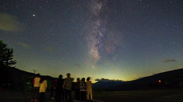 Autumn stargazing session