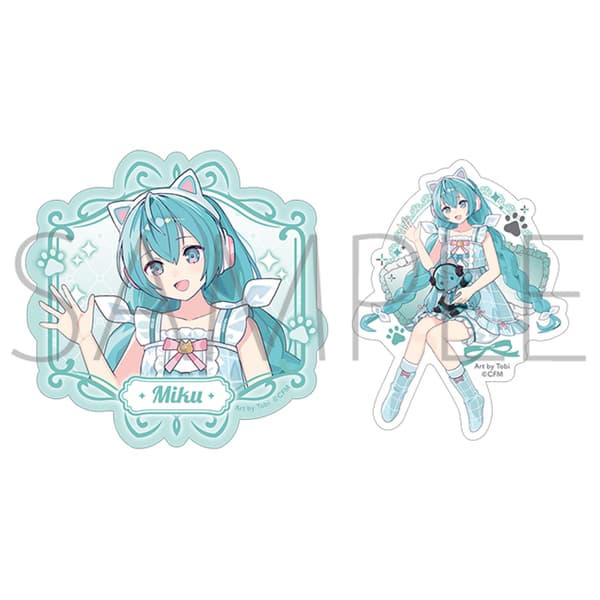 初音未来系列 withCAT 贴纸套装