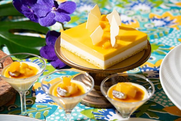 Mousse Mangga dan Kelapa