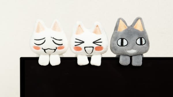 Doko Demo Issyo Monitor Plushie – All 3 Types (Image 1)