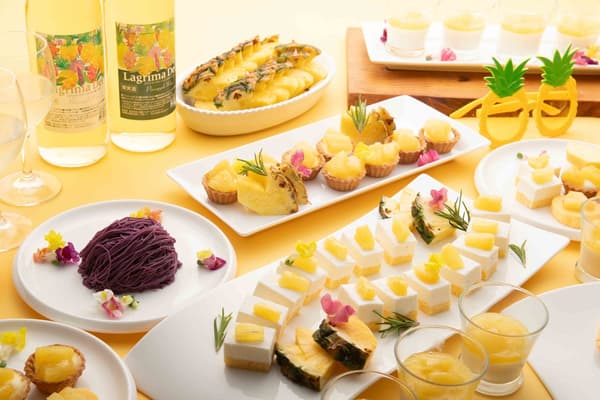Pineapple sweets spread