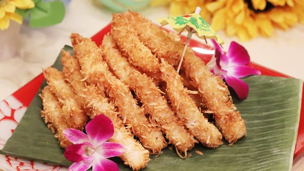 椰香虾仁