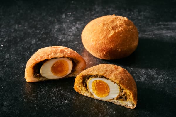 매콤한 계란 카레 빵
