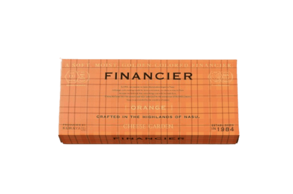 Orange Financier 6-piece box