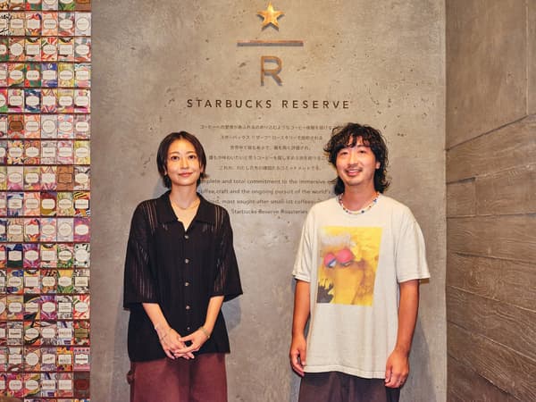 Mamiko Suzuki and Ryu Okubo at Starbucks Reserve Roastery Tokyo