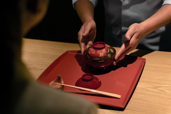 Ryozen Sen Bettei dining
