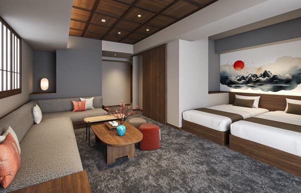 附陽台初級套房（示意圖）