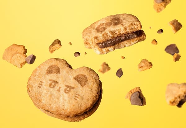 Detalle de la galleta Tokyo Banyana Zaku Sand