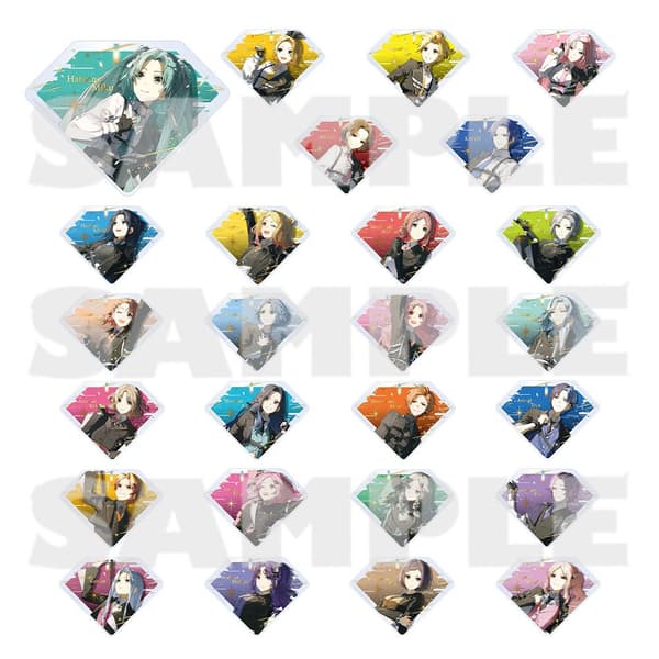 Project SEKAI 6th Anniversary Thanks Festival Diamond-Shaped Acrylic Block