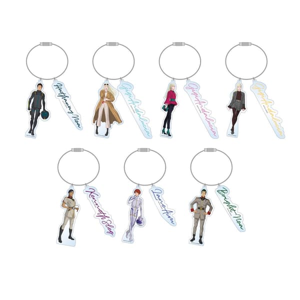 Wire Acrylic Keychains