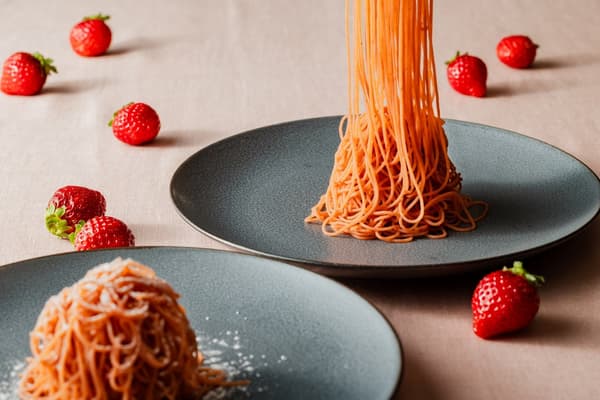 Fresh Strawberry Mont Blanc